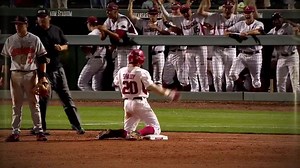 18K views · 539 reactions | It's even better on our massive video board. Join us again at Baum this weekend. | Arkansas Razorback Baseball | Facebook