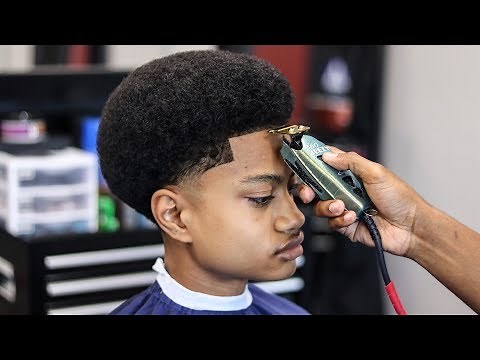 BARBER TUTORIAL: TAPER AFRO