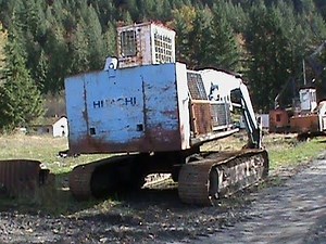 Hitachi UH 171 Log loader