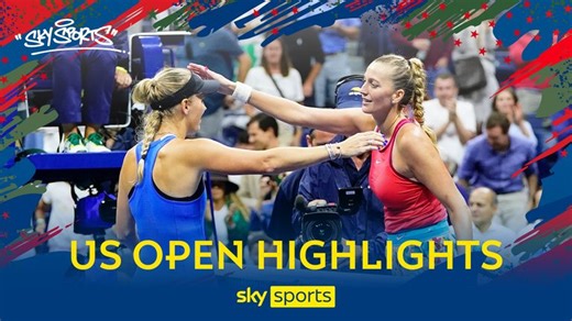 Petra Kvitova vs Caroline Wozniacki | US Open highlights