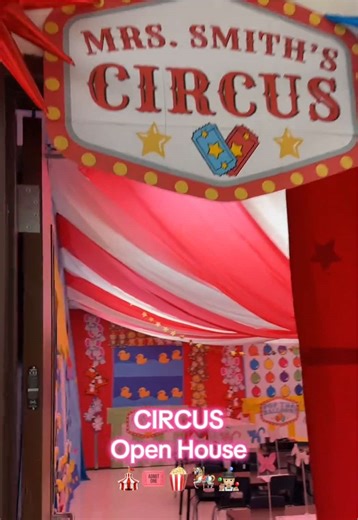 Transforming Our Classroom into a Circus for Open House