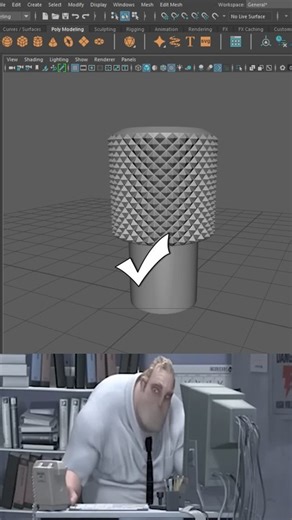 Parveen Singh on Instagram: "Noob Vs pro Artist:- Making diamond 💎 pattern Knurling "In this video, We will learn to create a Diamond pattern Knurling in Autodesk maya." #mayaartist #3dmayamodeling #proartist #noobartist #proartist #maya3d #3dtips #mayatips #hardsurfacemodeling #knurlingmaya #mayatutorial #reels #shorts #design #learn3d #autodeskmaya #3dmaya"
