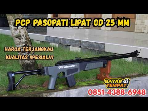 REVIEW UNIT TERBARU PCP PASOPATI POPOR LIPAT OD 25 MM🔥❗❗❗