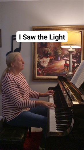 I Saw the Light Hank Williams | Gospel Piano with Denise