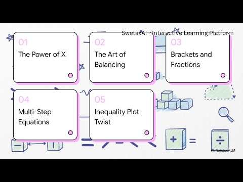 Linear Equations Explained | Solve Equations Easily | GCSE • IGCSE • IB-MYP Maths | SwetaxAI