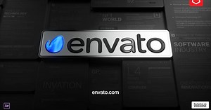 High Tech Logo Reveal 3D Animation