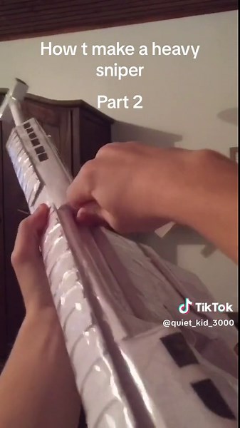 Tut on heavy sniper part 2 #paper #papergun #paperguns #fyp #sniper #heavysniper #tutorial #CapCut #capcut #rifle #trending