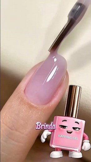 What is Kapping gel? 💅🏻😍#nails #nailstutorial #naturalnails #beautifulnails #beauty #manicure