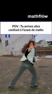 De toute façon, qui arrive confiant à un exam de maths ? 👀 👉 Ceux qui ont téléchargé Mathflow évidemment ! 😎 Télécharge Mathflow dès maintenant et fais décoller ta moyenne ! (lien de téléchargement en bio) ! 📲🚀 #meme #maths #mathmeme #humour #bac #brevet #lycée #mathématiques #mathflow #calcul | Mathflow