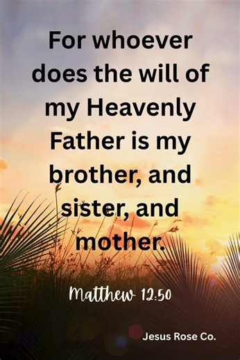 Catholic Bible Study | Matthew 12:50 | Jesus Rose Co. ✝️
