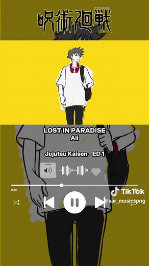 Exploring Jujutsu Kaisen Ending Song - Lost in Paradise