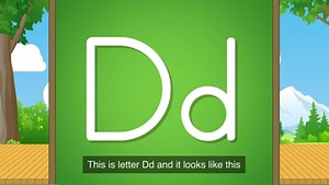 The Letter D | Alphabet A-Z | Jack Hartmann Alphabet Song | Letter D Song