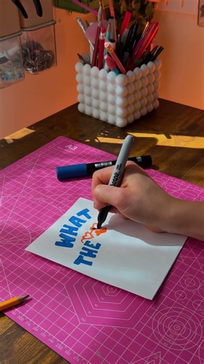 DIY Decorating my workspace ✨ draw new poster
