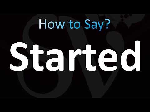 How to Pronounce Started (CORRECTLY!)
