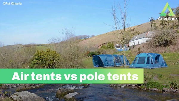 Air Tents vs Pole Tents