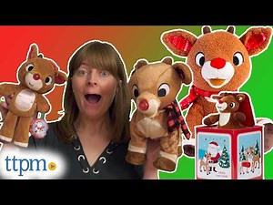 Rudolph The Red-Nosed Reindeer Light-Up Moving Musical Plush, Jack in the Box, & Baby Toys Review!