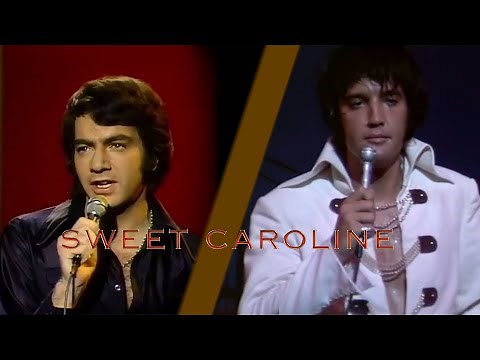 Elvis Presley And Neil Diamond - Sweet Caroline Duet - Edit
