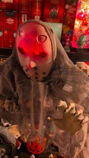 Gemmy 2009 floating hockey mask ghost