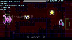 88 to 91 - Clipped Geometry Dash with Medal.tv