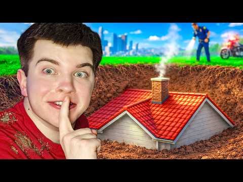 NAPRAVIO SAM KUĆU POD ZEMLJOM U GTA 5!😨🔨