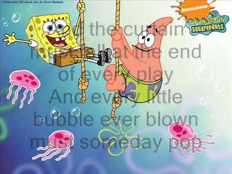 Spongebob Squarepants: The Bubble Song (Lyrics)