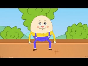 Humpty Dumpty Sat On A Wall | Best Nursery Rhymes for Children
