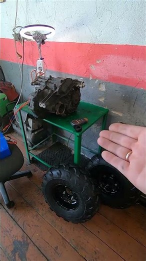 Rear electric axle from a Lexus hybrid