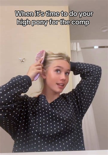 literally the worst #allstarcheer #cheerhair #cheertok #cheercompetition #cheerleadersoftiktok