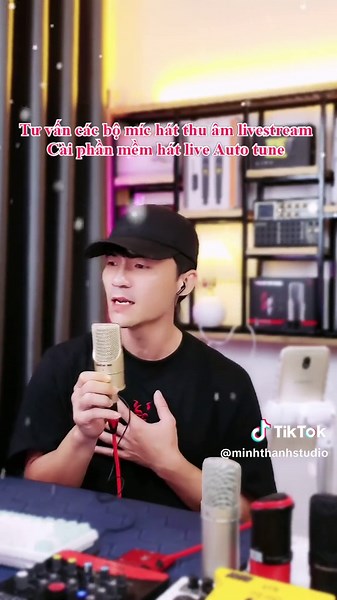 test sound card icon upod pro.kết hợp míc pc k200 cộng với phần mềm hát live stream auto tune ở bên mình nhé#caiphanmem #phanmemautotune #mick200 #iconupodpro #michatlivetream #minhthanhstudio