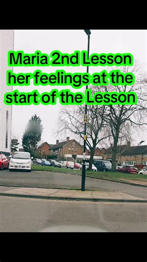 Maria's Second Driving Lesson: Initial Feelings Explored