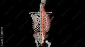 The multifidus muscle is an important stabilizer of the lumbar spine .