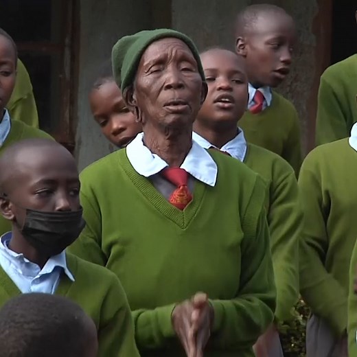 This 98-year-old woman in Kenya is the world's oldest primary school student. She's attending class with some of her great-great-grandchildren — proving it's never too late to get an education. | DW News