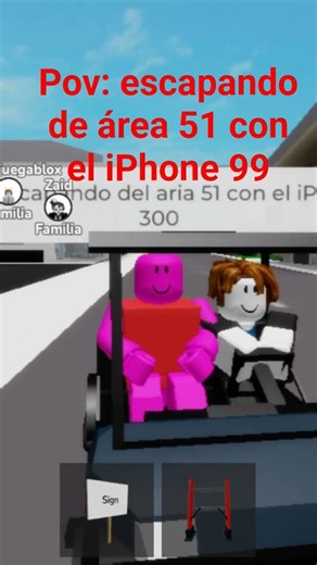 pov: escapando de área 51 con el iPhone 99