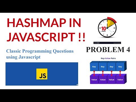 Hash Map in Javascript | Javascript tutorial | 4