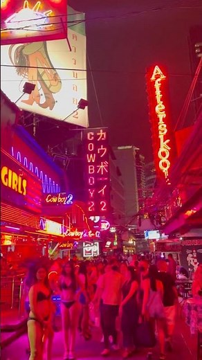 Soi Cowboy Red Light District in Bangkok, Thailand