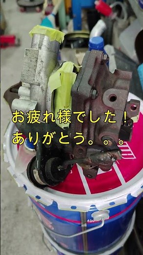 I took a peek at the turbocharger for the Suzuki Swift Sport ZC33 that's installed in the Pajero ...