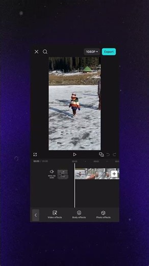 How to Create Slow Shutter Effect in CapCut (Motion Blur Effect)