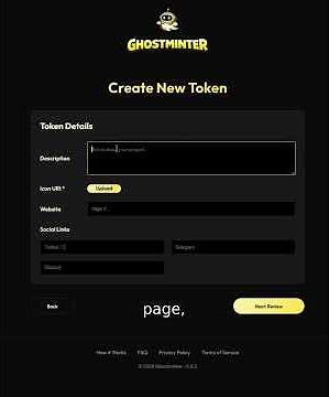Create Your Own Crypto Token in 60 Seconds 🚀 (GhostMinter Tutorial)