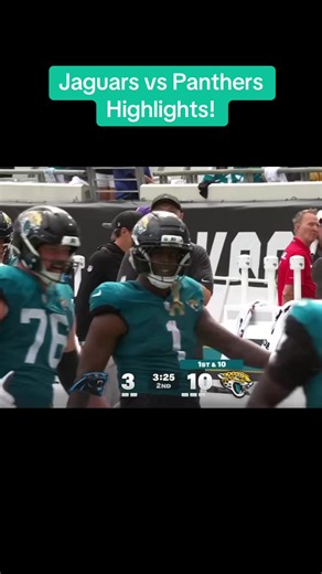 Jaguars vs Panthers Highlights!