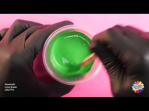 Kawasaki Lime Green (45/777) Touch Up Paint — OEM Formula Color Mixing