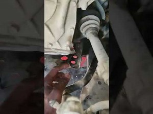 removing a sub frame from a 2012 Toyota RAV4