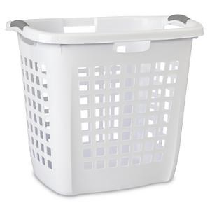 Sterilite 1225 - Ultra™ Easy Carry Hamper White 12258004