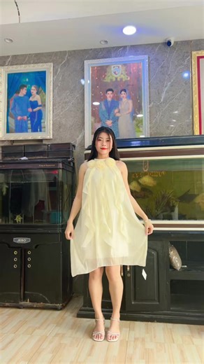 ချစ်ဖို့ကောင်းပီး ဗိုက်”လေးတွေထိတော်တဲ့ ဂါဝန်အလှလေး🫶🏻💝🌸#foryoupage❤️❤️ #tiktokmyanmar #yunn #mandalay