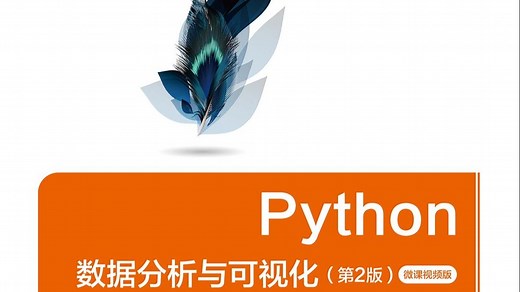 Python数据分析与可视化（第二版）书配视频