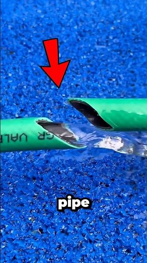 Here's HOW to repair a broken PIPE ! 😱