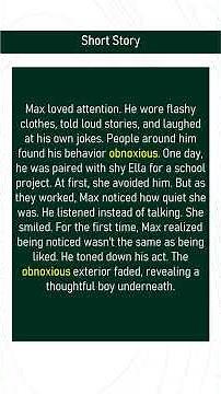 obnoxious # Expand Your English Vocabulary