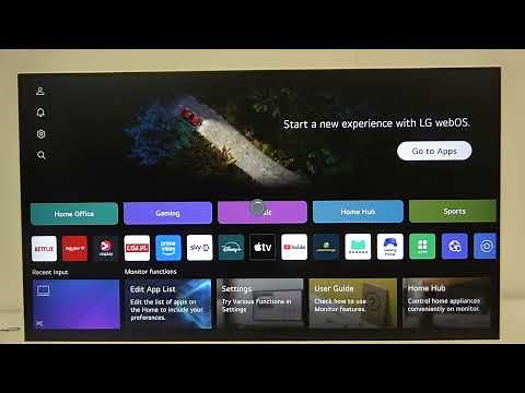 LG SMART Monitor – Where to Find IP Settings