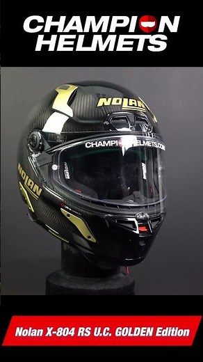 Nolan X-804 RS U.C. GOLDEN Edition - ChampionHelmets.com