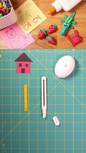 Our ESK-1 Beginner Craft Knife makes a variety of crafting projects approachable. Its limited blade exposure and easy tool-free blade changes makes crafting safe and fun for ages 8* and above. Head to our link to learn more. *Adult supervision required