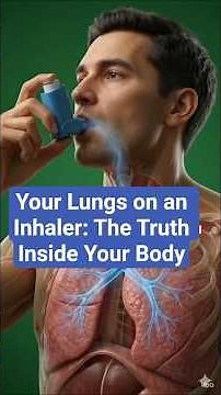 Your Lungs on an Inhaler: The Truth Inside Your Body #health #3danimation #humanbody #science